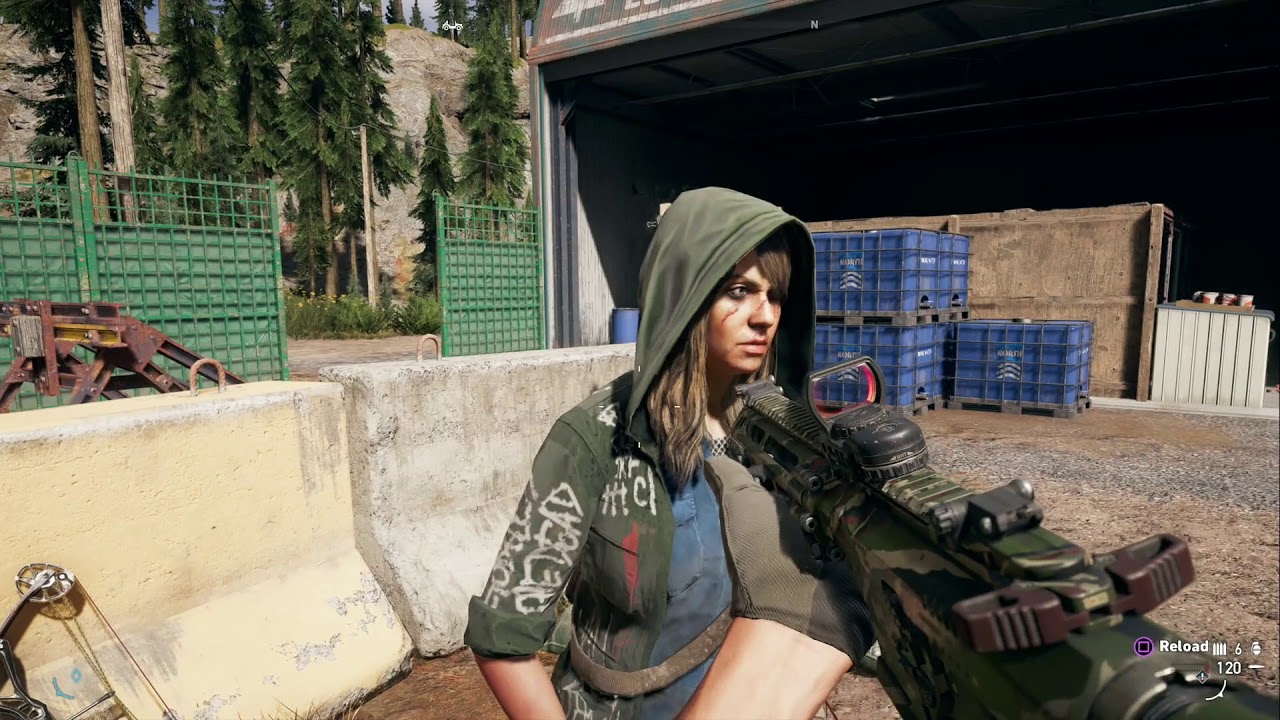 Liberating a lumber mill in Far Cry 5  (No commentary)