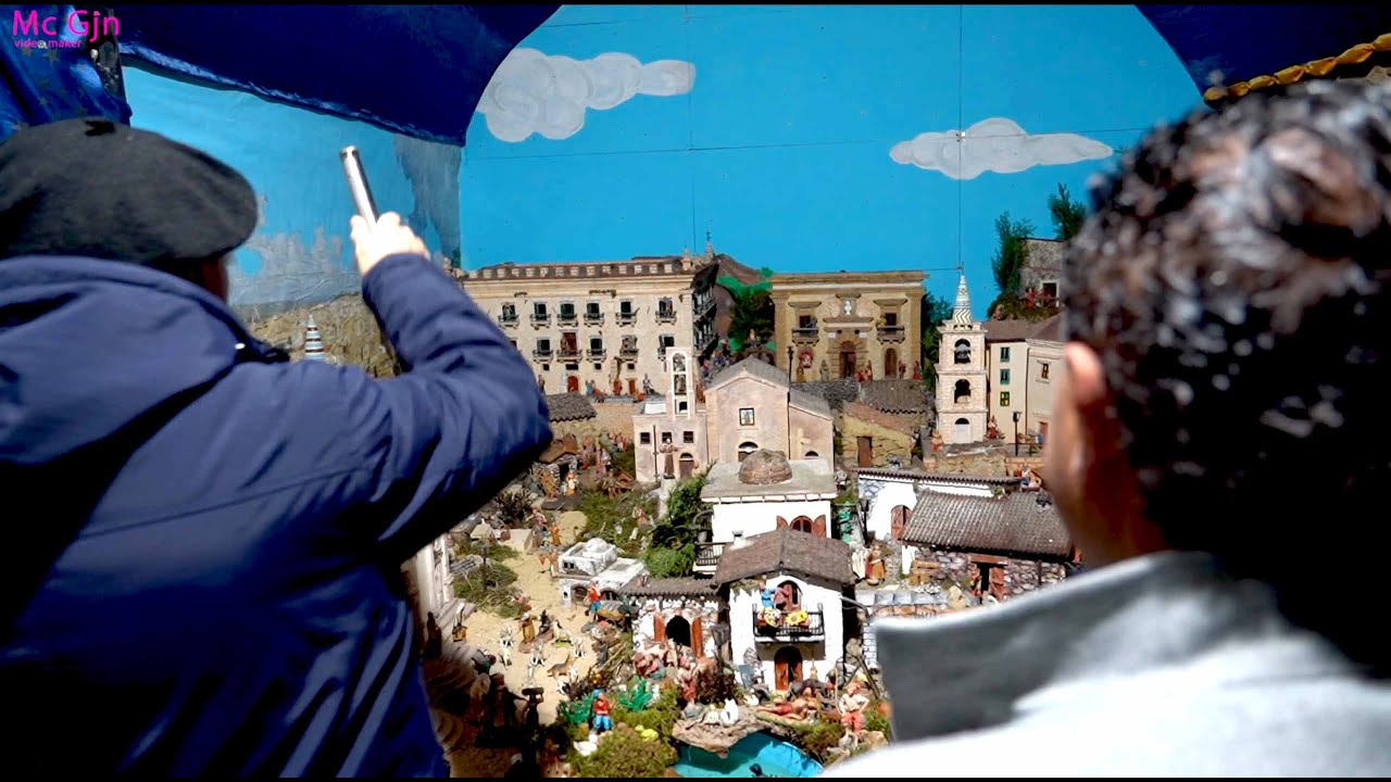 Inaugurazione Presepe monumentale di via Portella