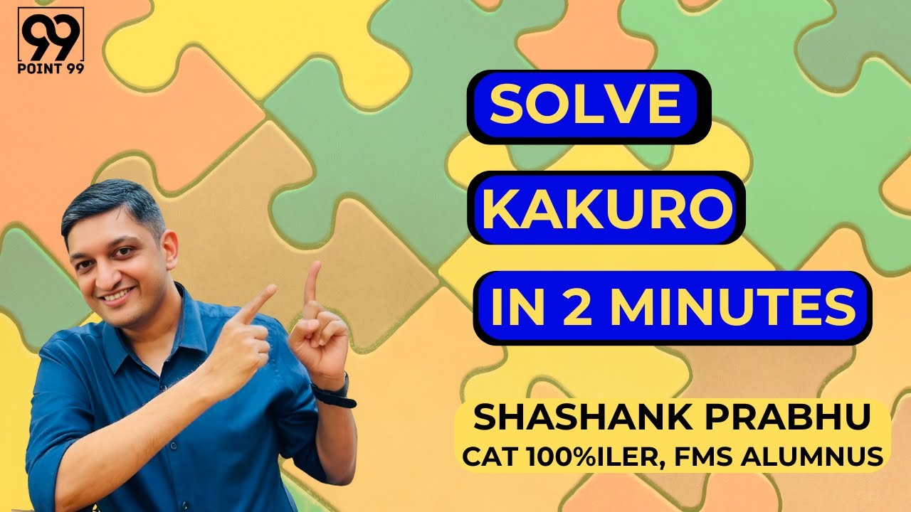🧩 Kakuro ft. Shashank Prabhu