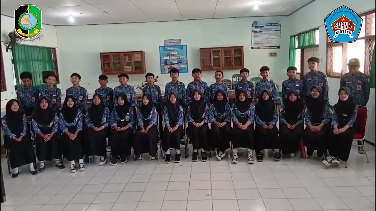 Lagu Rukun Sama Teman - SMP Negeri 4 Genteng