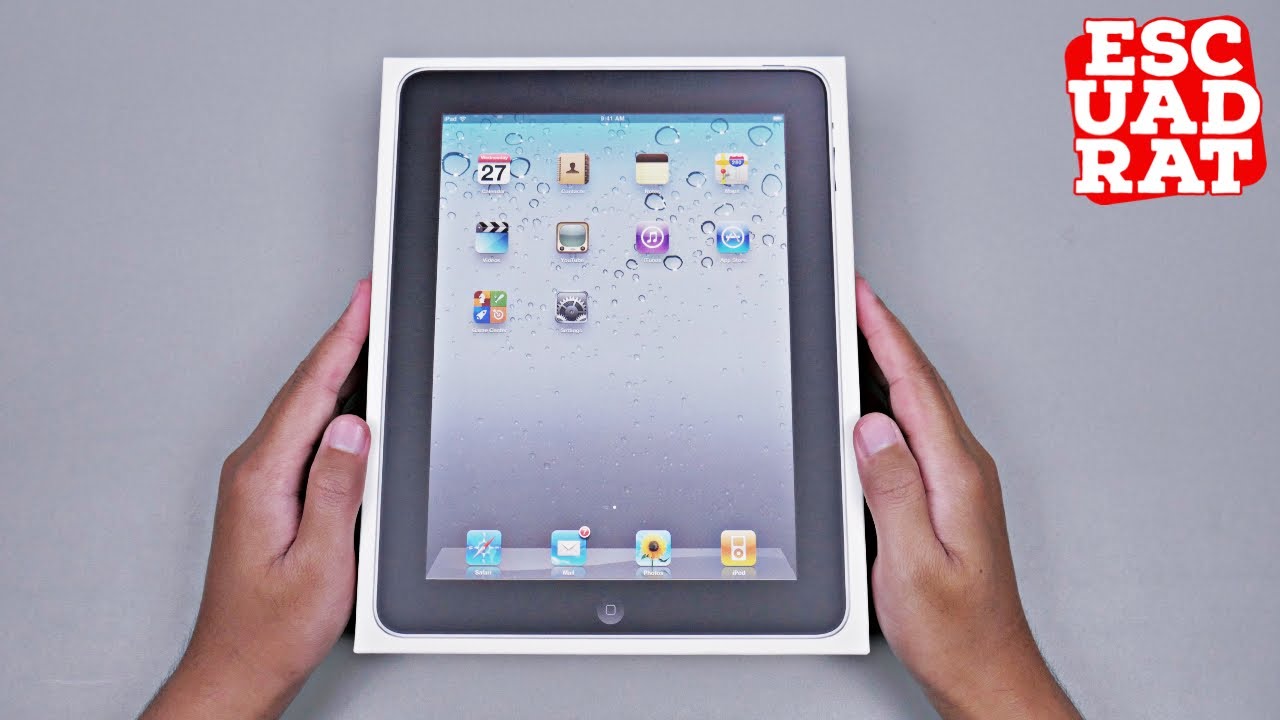 Распаковка iPad 32GB WiFi - Apple iPad 1st Generation Era Steve Jobs th'2010 (Россия)