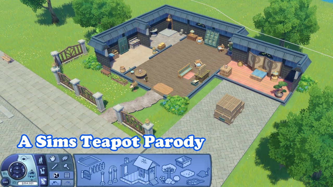 A Sims Teapot Parody ~ Sereniteapot Build