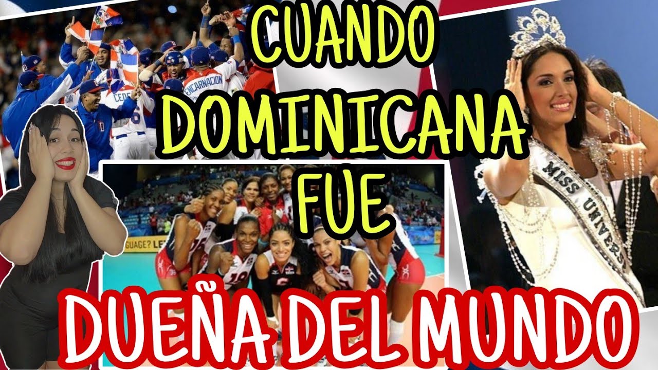 MOMENTOS GLORIOSOS D LA REPÚBLICA DOMINICANA A NIVEL MUNDIAL #CUBANAREACCIONA