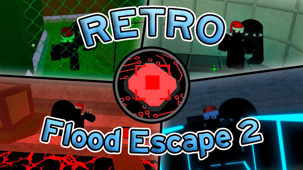Breaking Flood Escape 2 RETRO Mode 🌊 Roblox