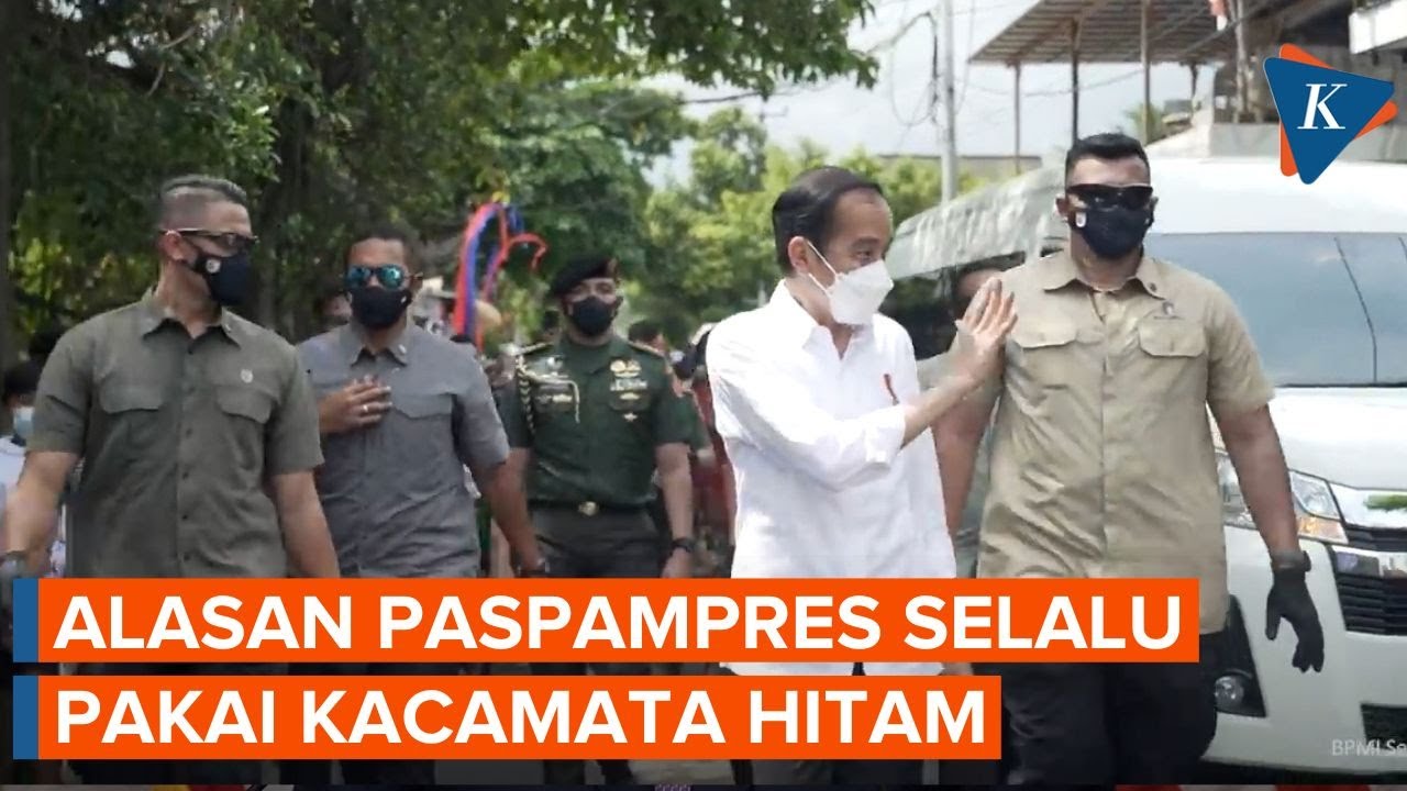 Kenapa Paspampres Pakai Kacamata Hitam?