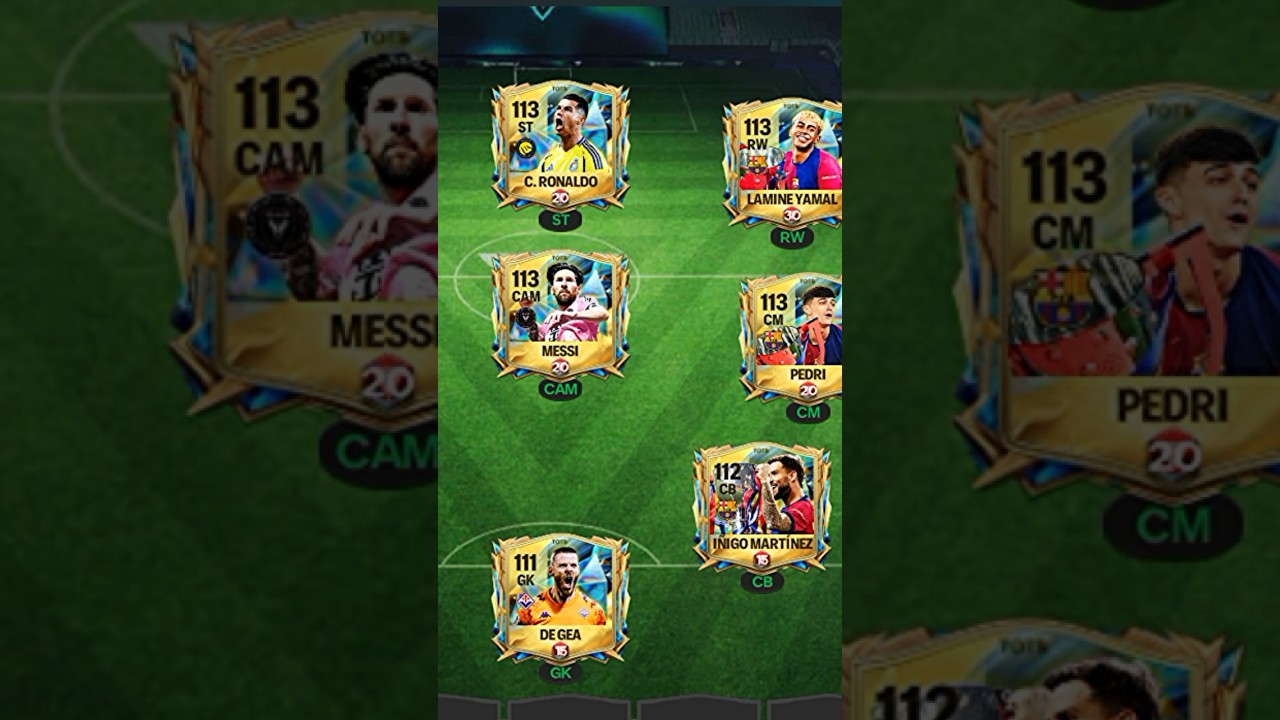 UTOTS Team in FC Mobile Beta 26 🔥 #fcmobile #fifa #fifamobile
