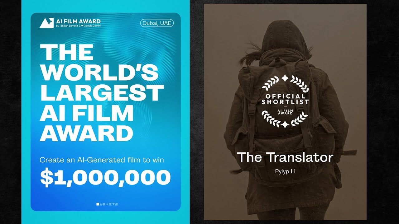The Translator Submission AI FILM AWARD  1 Billion Summit Award Winn