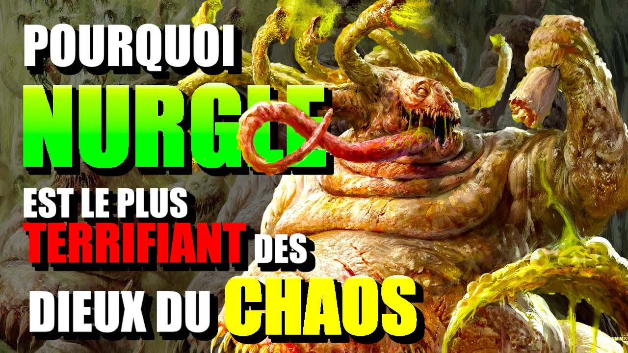 Lore Warhammer 40k | NURGLE Le Dieu de la Peste et la Putréfaction