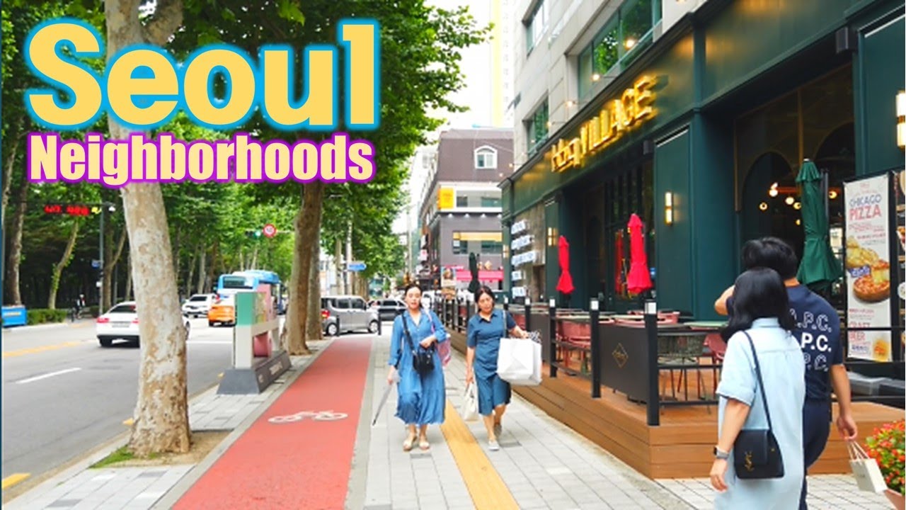 Seoul, Korea - Walking Tour of Neighborhood - 4K - Songpa 1-dong [Songpa-gu 3] 2(3)-10