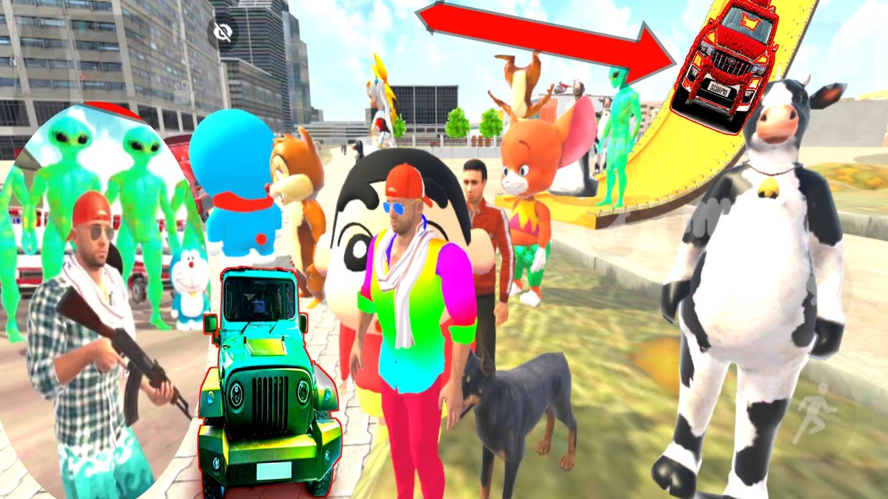 Jack Purchase Cartoon City 🤩💥 Jack Ki Ladai Ho gai Aaj 🤪👻 Indian Theft Auto 🤪💥