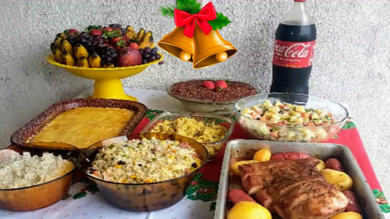 Ceia de natal completa simples e barata - ceia de natal  | receitas simples #ceiadenatal