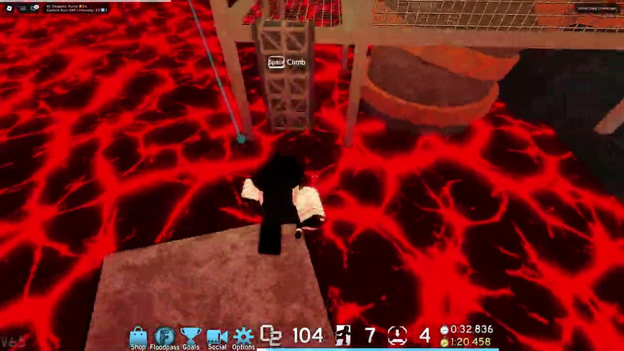 Speed run of Despotic Ruins in Flood Escape 2