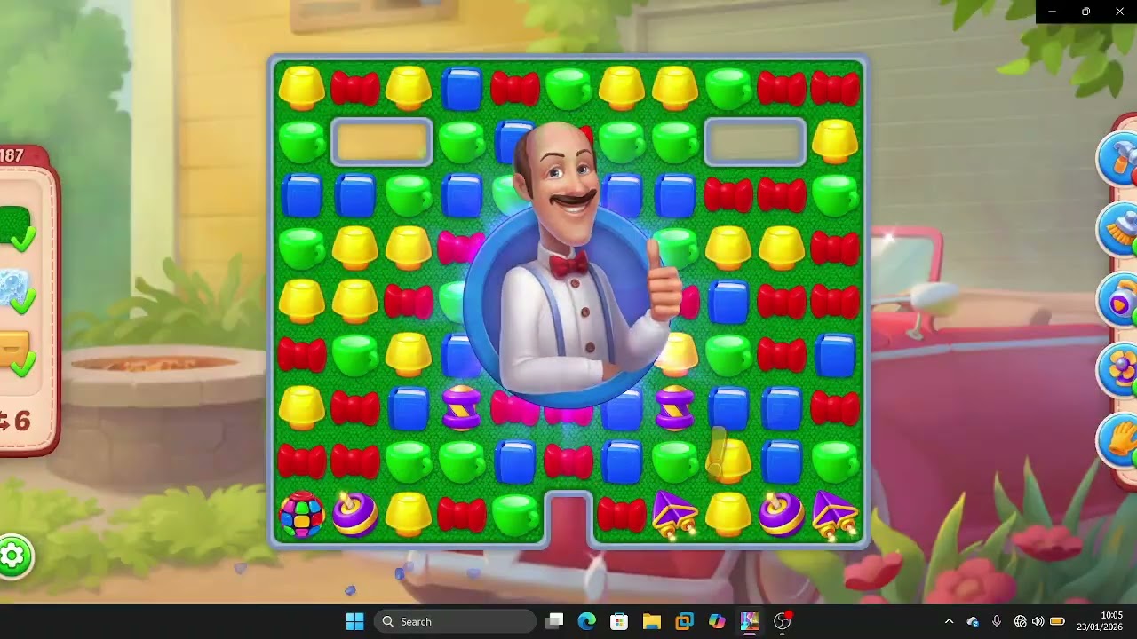 homescapes garden customization [Austin's parents anniversary arc]