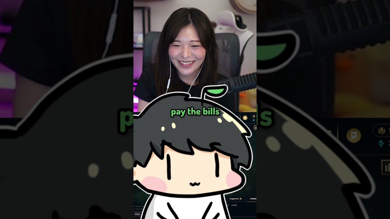 it doesn't pay the bills :[ #kkatamina #shorts  #twitch