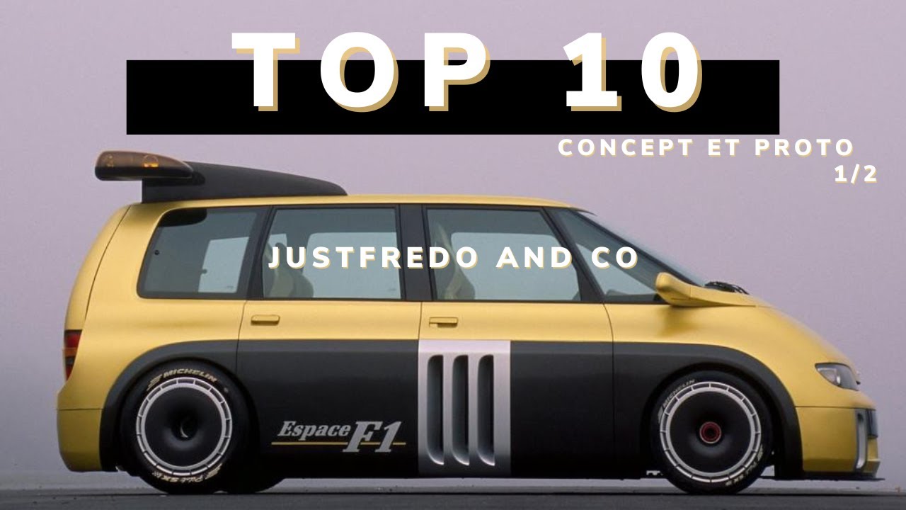 Top 10 concept car et proto 1/2