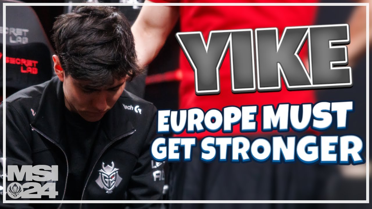 Yike after G2 vs T1: 