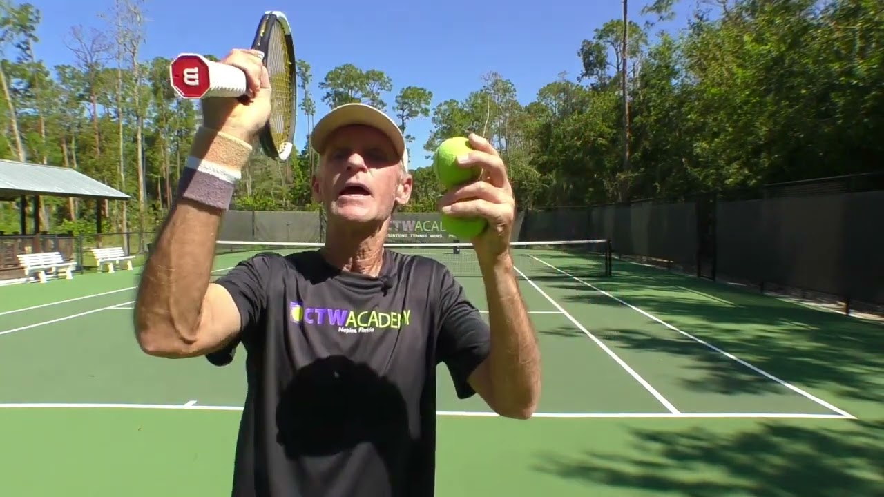 How To Hit The American Twist, Topspin, Kick Serve Out Wide