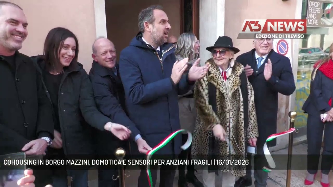 COHOUSING IN BORGO MAZZINI, DOMOTICA E SENSORI PER ANZIANI FRAGILI | 16/01/2026