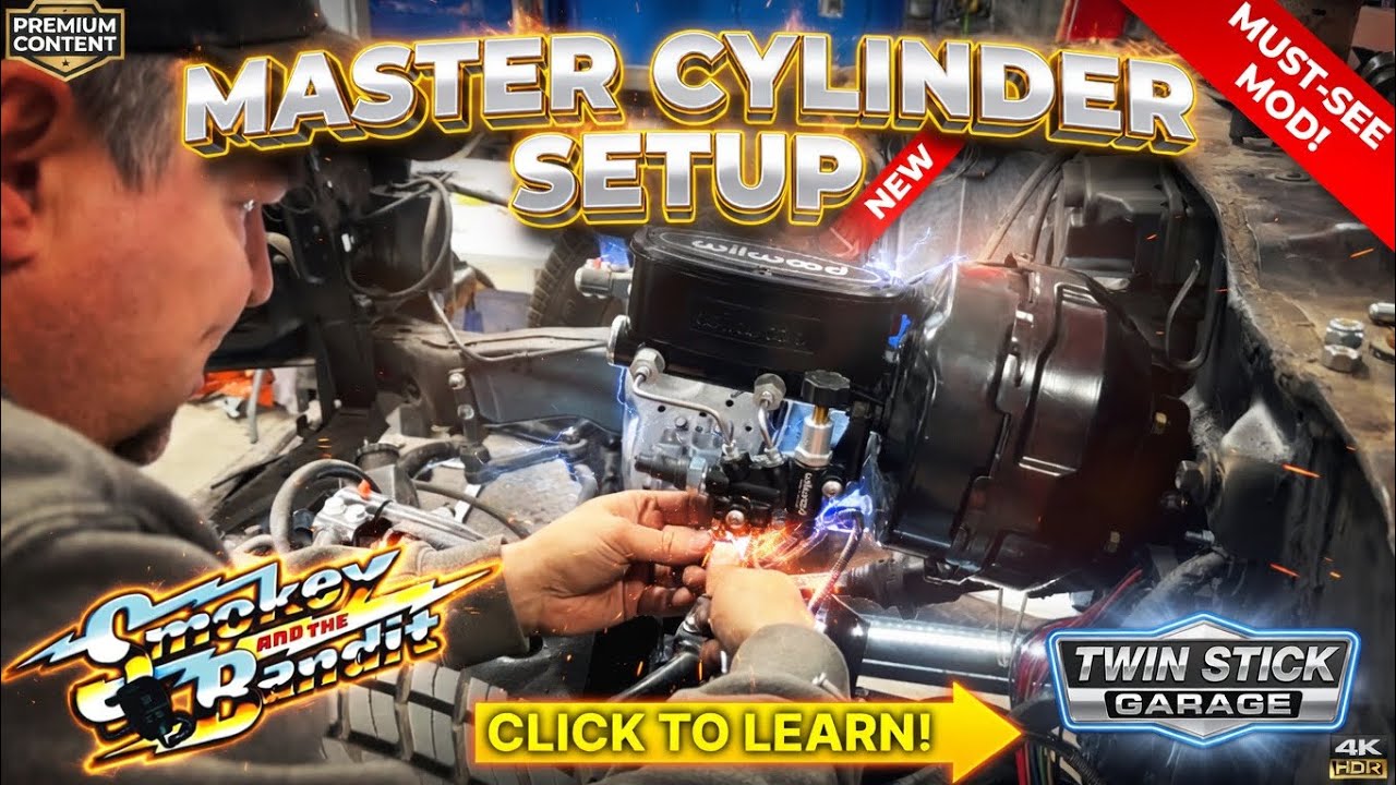Bandit TransAM Build Ep.23 Wilwood Master Cylinder