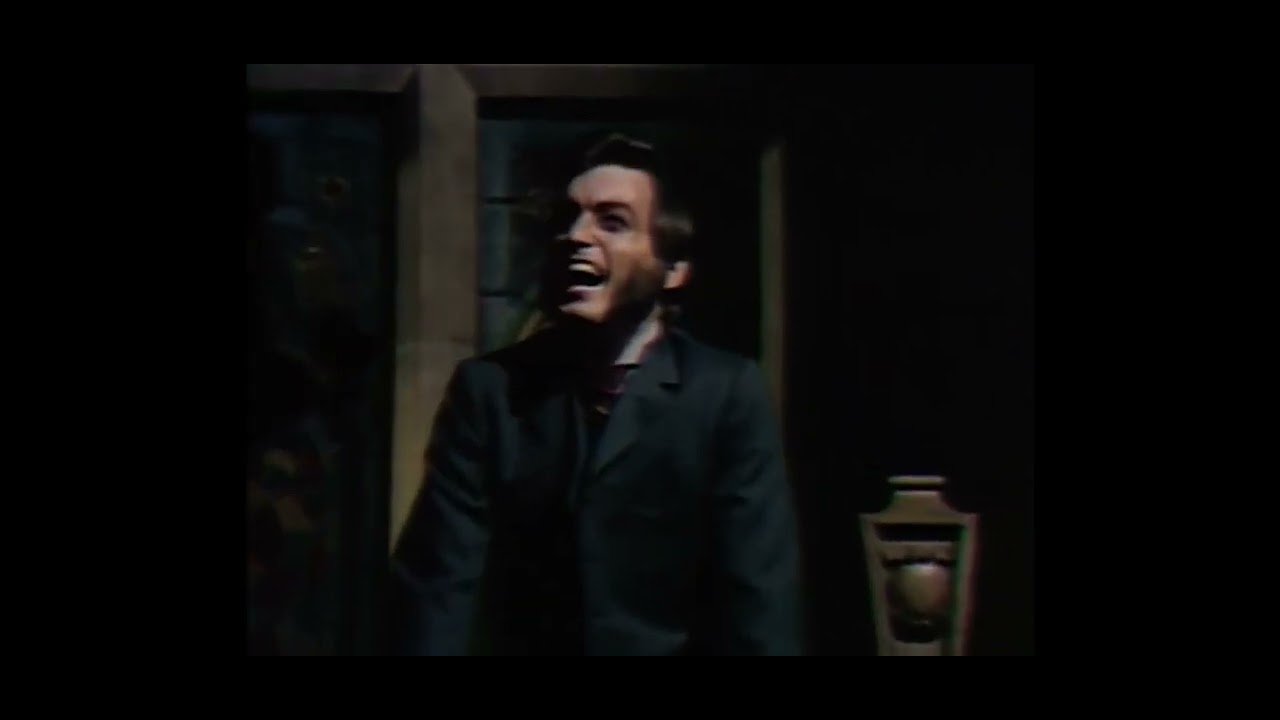 Dark Shadows episode 694 Quentin chases the Collins out of collinwood