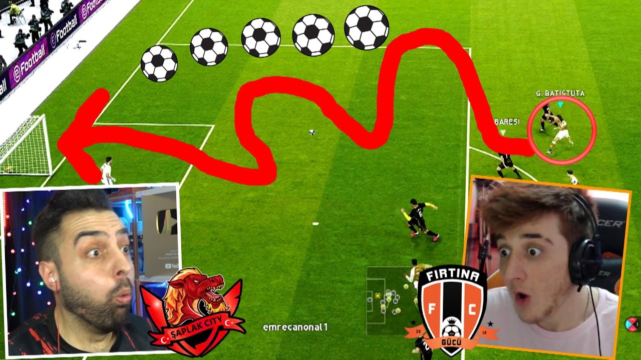 TAM 11 GOL ! BU EFSANEDE BUGLI ! UZAK DAN HER VURDUĞU GOL ! KAPIŞMA PES 2020 !