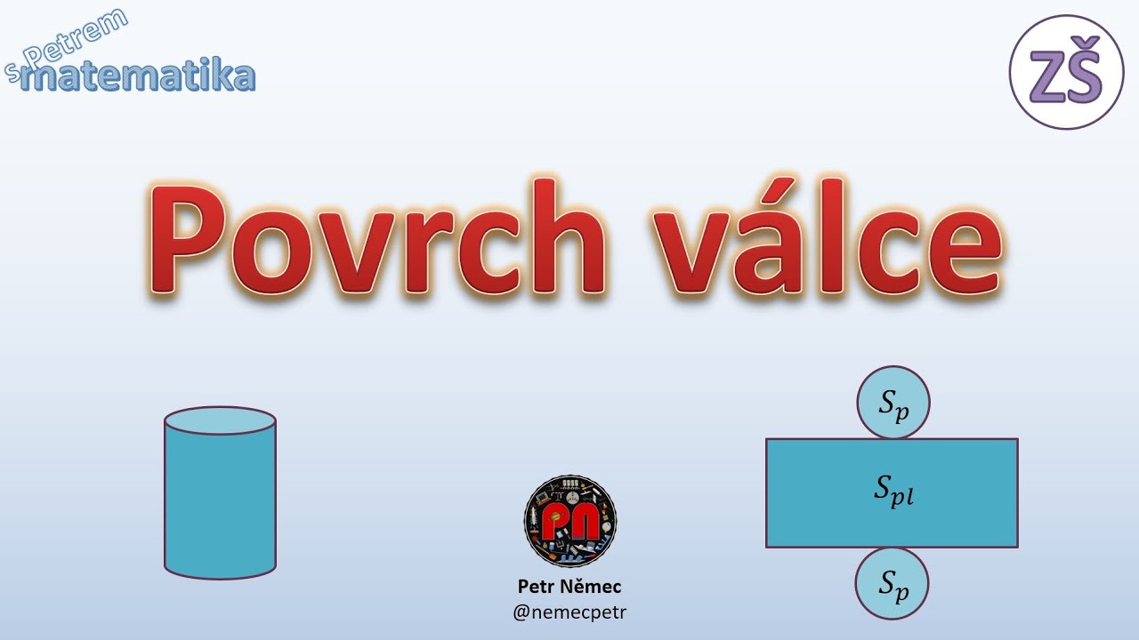 Povrch válce - Matematika 8 ZŠ