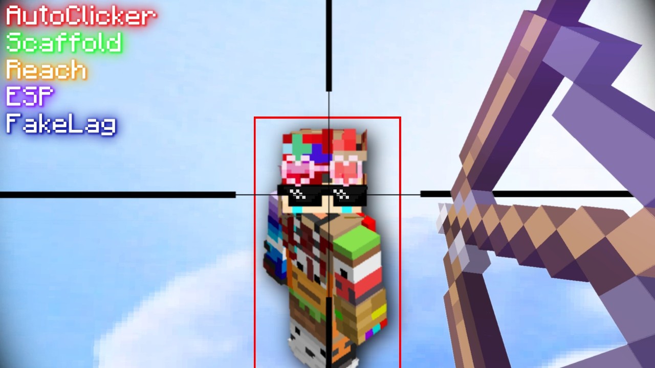 Худший читер на свете получает бант от кулака (одиночная игра Bedwars) | Hypixel Bedwars
