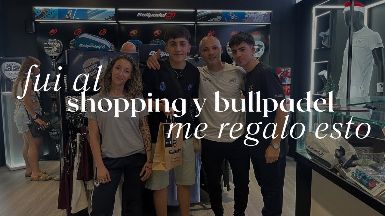 VLOG #6 | Fuimos al nuevo local de Bullpadel y nos dieron esto! | Oriel Amarilla 🎾