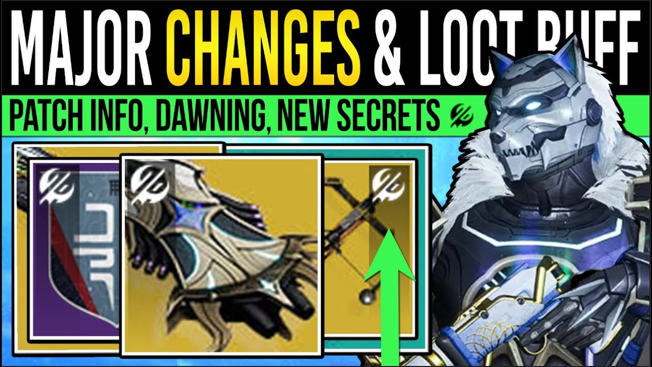 Destiny 2: MAJOR LOOT CHANGES & EVENT UPDATE! New MODE, Weapon Drop, Patch Info & Quests (16th Dec)