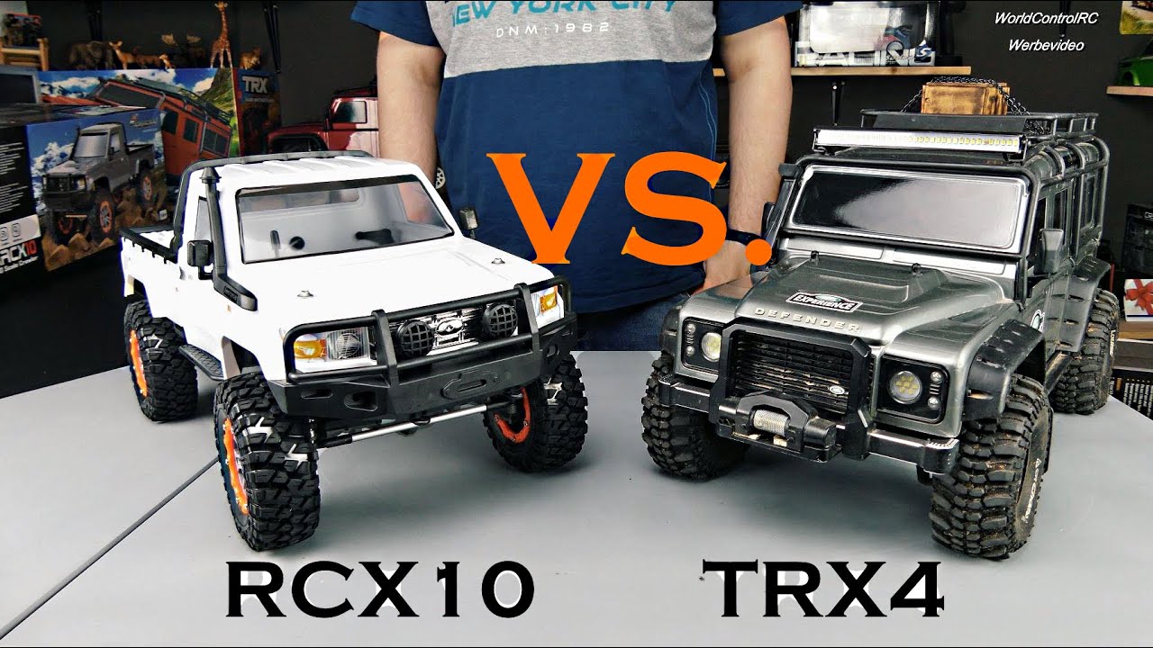 ‼️Traxxas TRX4 vs. Amewi RCX10B - Eine Gegenüberstellung‼️