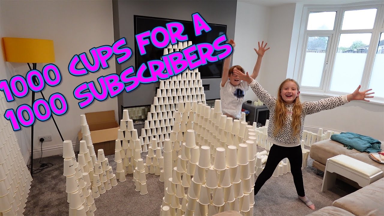 1000 Cups For 1000 Subs