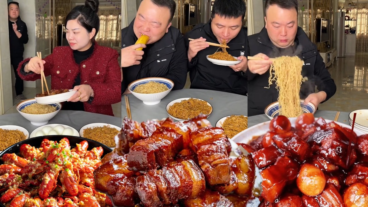 My stingy husband thought he'd snatched the braised pork, but it was nothing.