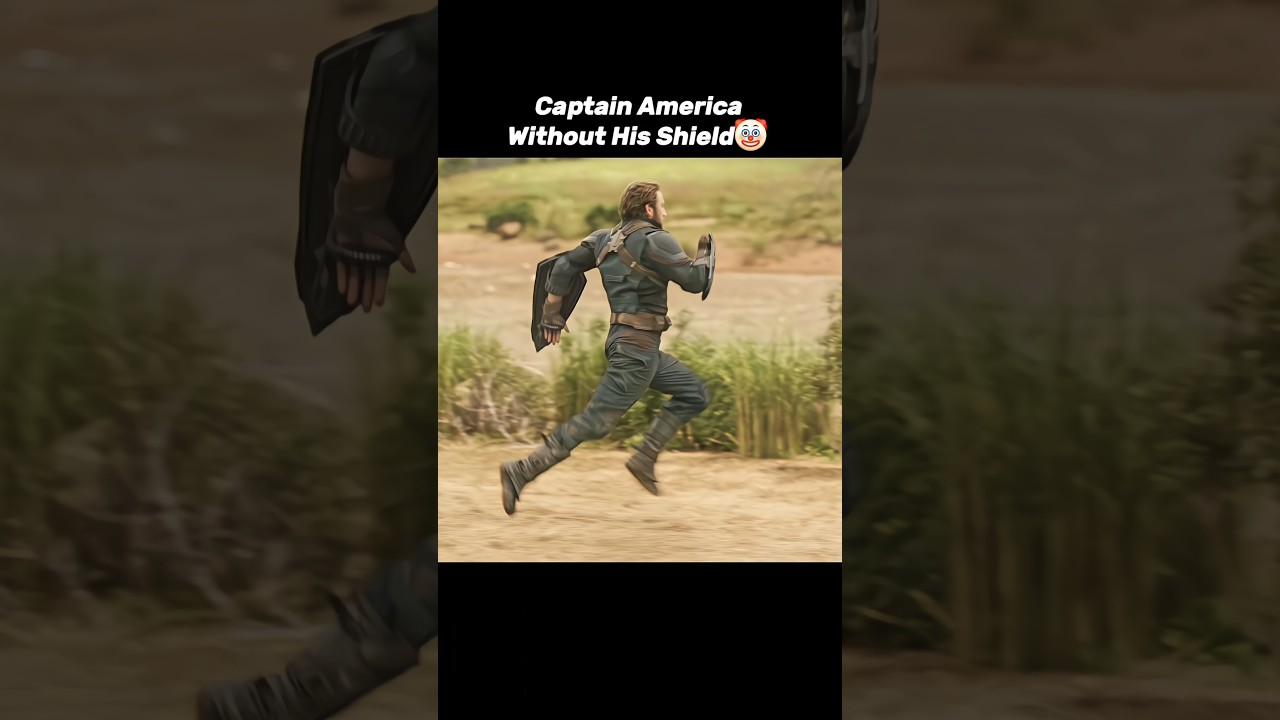 Captain America Without His Shield vs Cap. With Shield💀