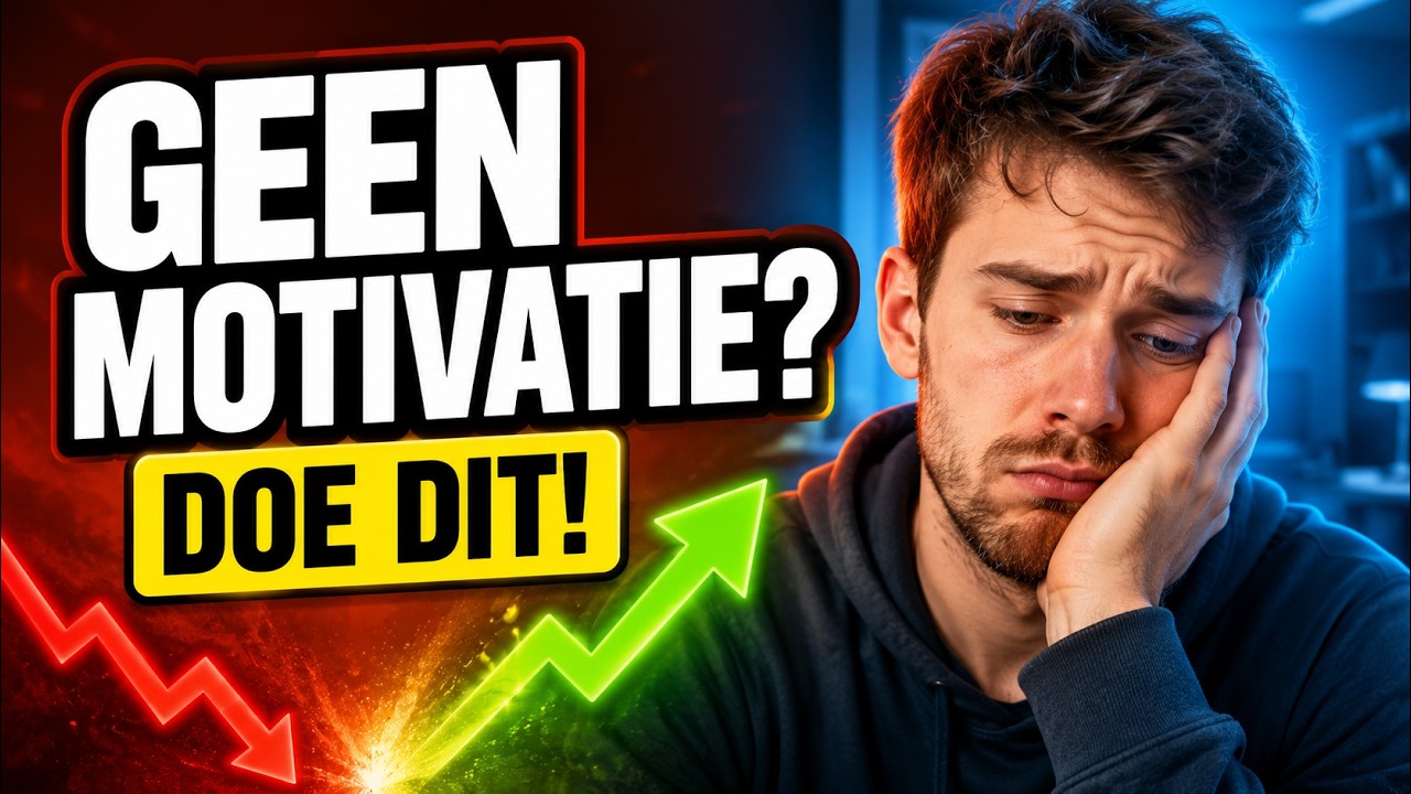 Wat te doen als je geen motivatie hebt?