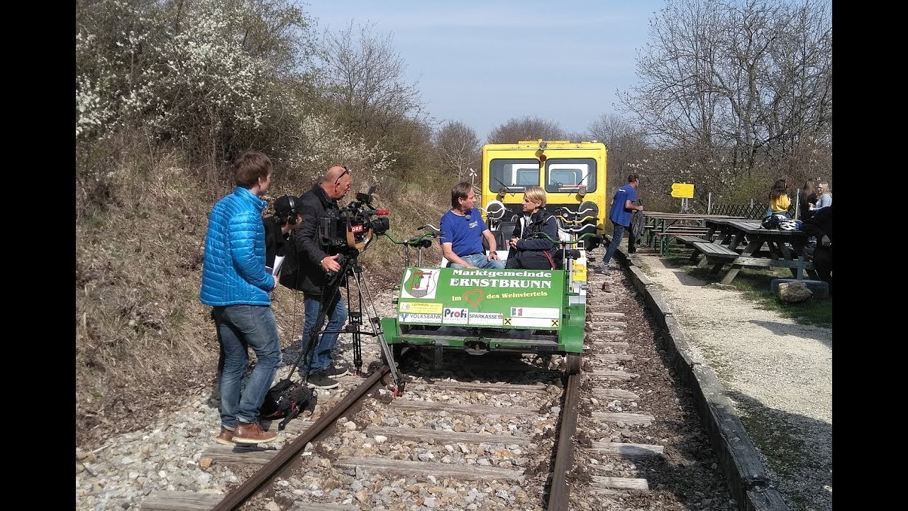 Die Weinvierteldraisine auf NÖ Heute / Aufgespürt (4. April 2019)