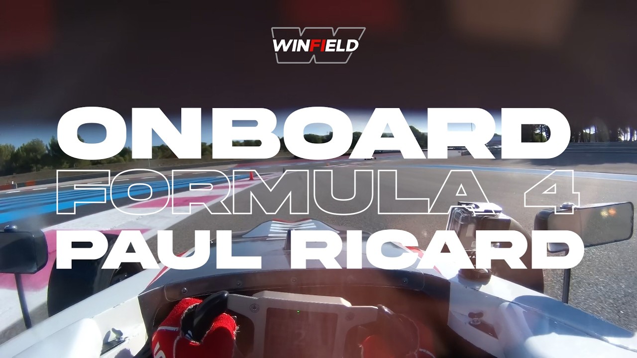 Inside a Formula 4 Car | Onboard Lap at Circuit Paul Ricard