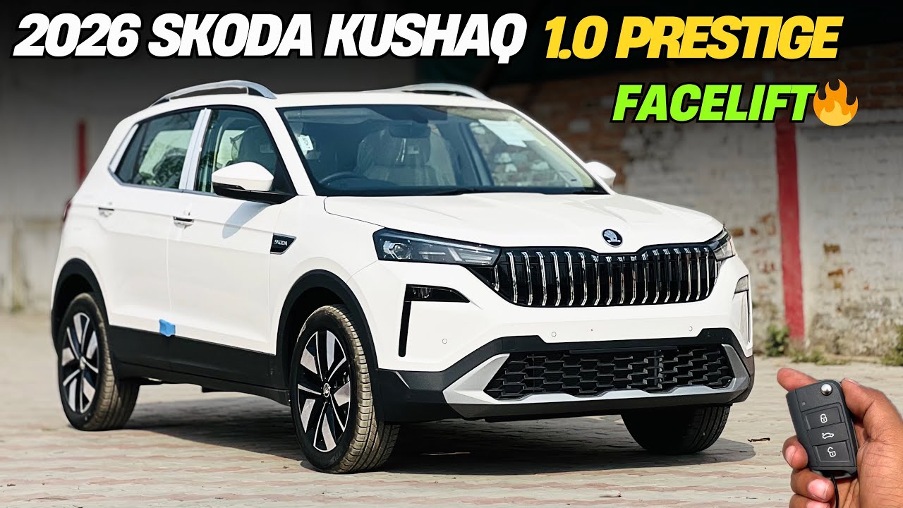 2026 🔥 Skoda Kushaq 1.0 Prestige Full Review ✅ Price & Features ❤️ New Headlight & Taillamp