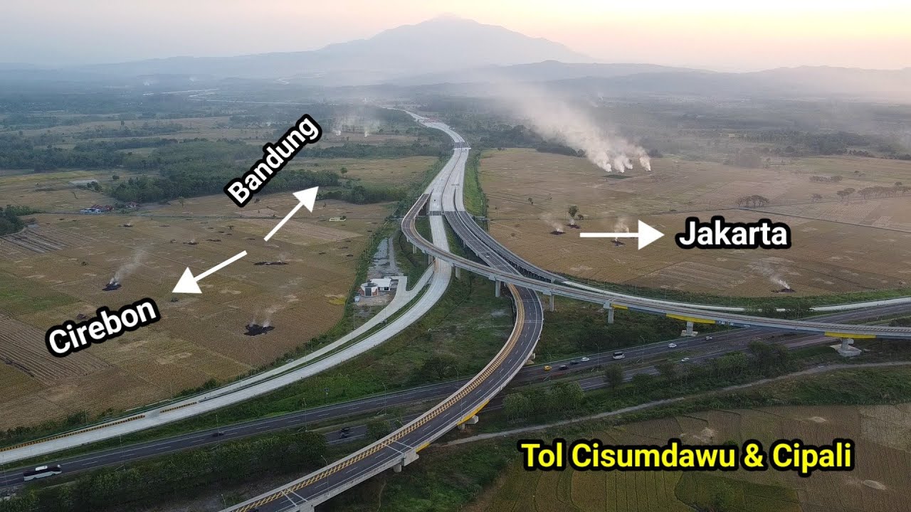 Disinilah Tol Cisumdawu & Tol Cipali tersambung | Bandara Kertajati tersambung tol dengan Bandung