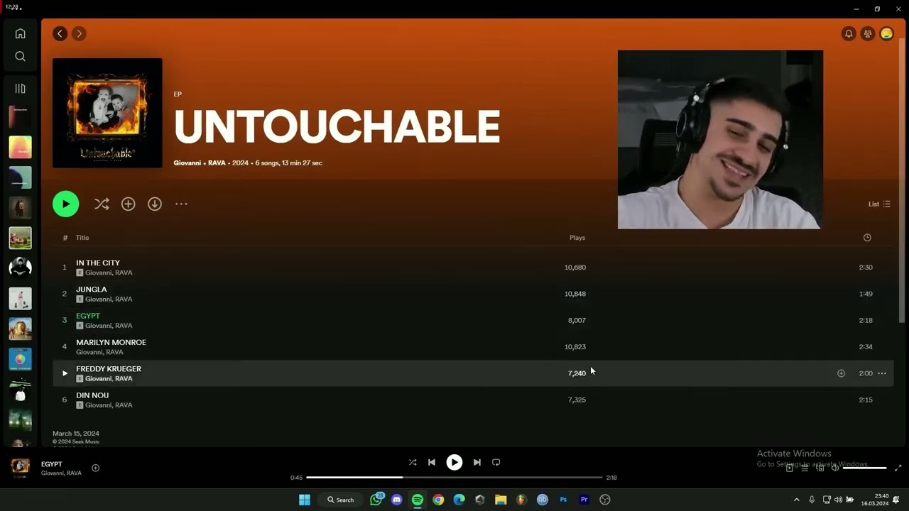 Reactie Alin Florin-Untouchable