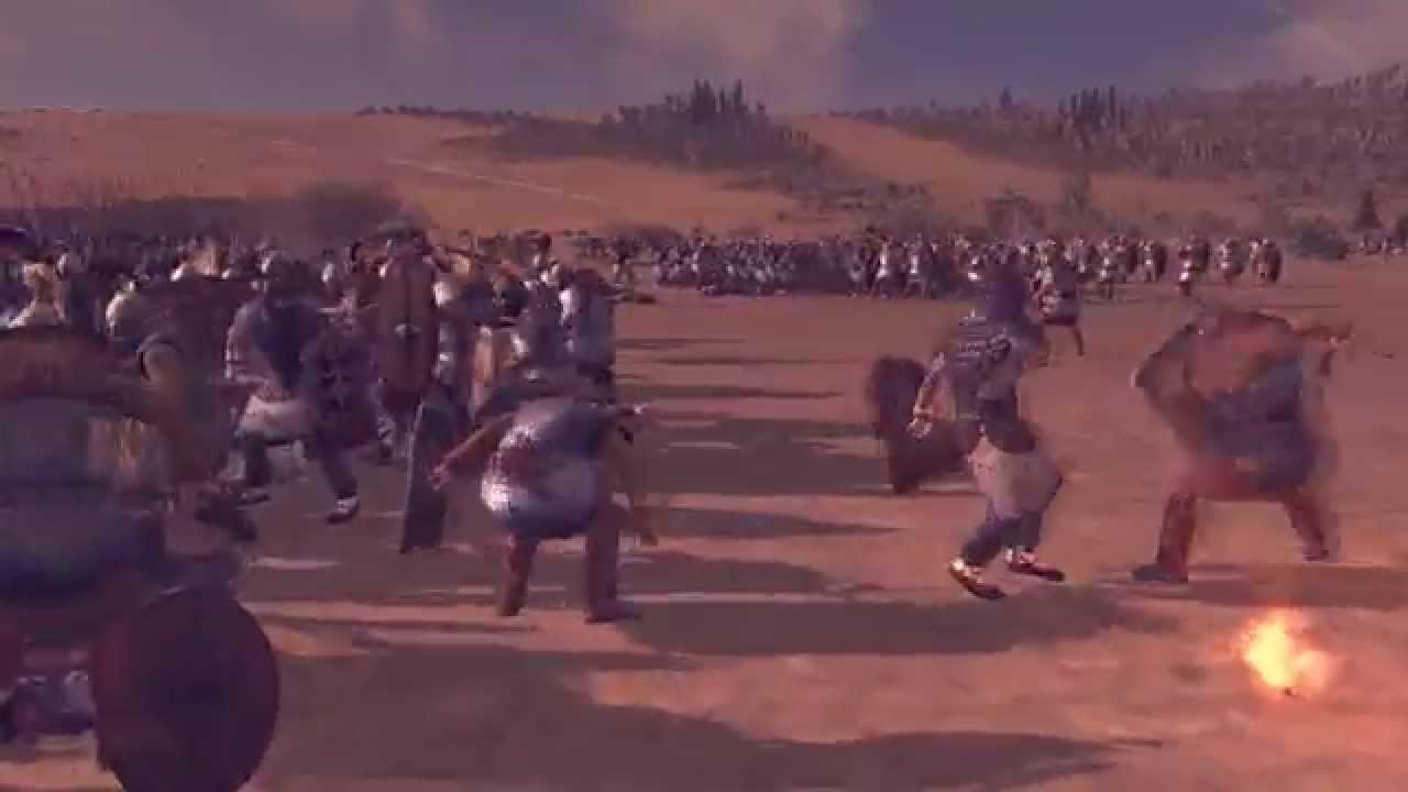 Rome 2 Total war Epic Cinematic Land Battle Encampment - Qin VS Roxolani