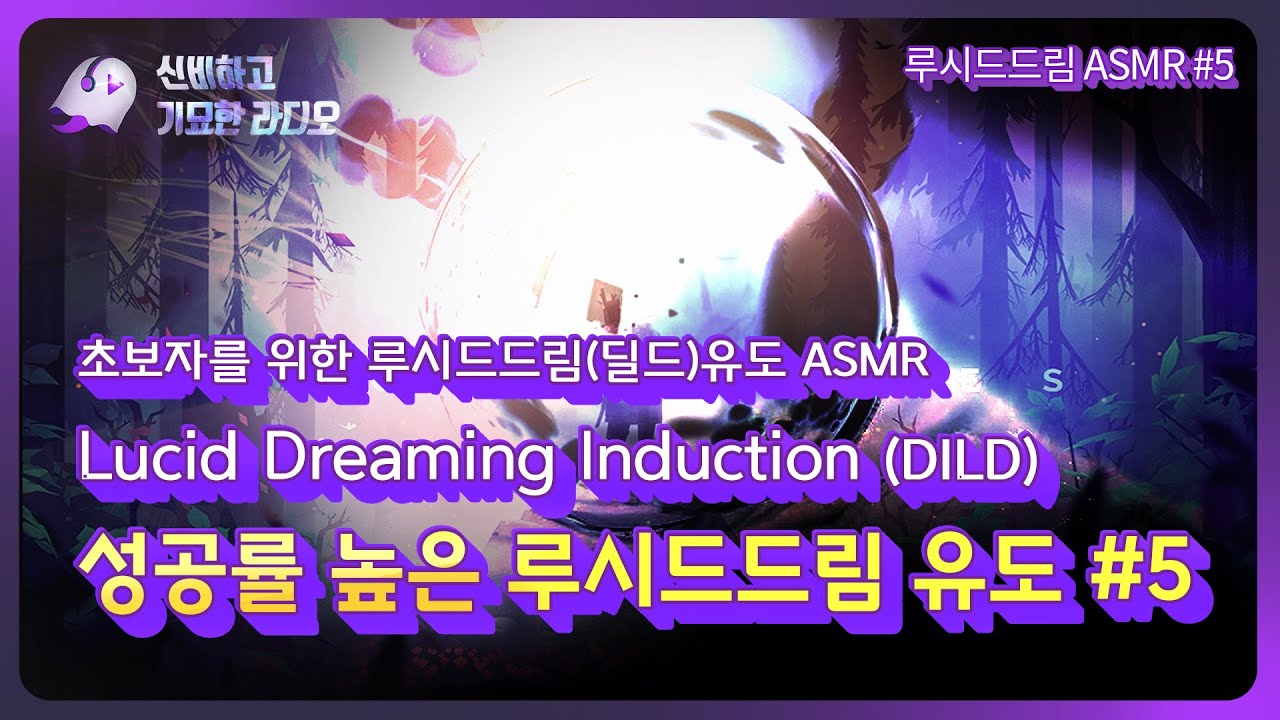 성공률 가장 높은 루시드드림 유도 ASMR (MILD) | You can Control Dreams Dild (Mild) | BEST lucid dream suggestion