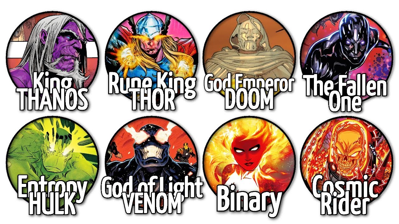 The Most Powerful Versions of Marvel Characters Explained in 17 Minutes