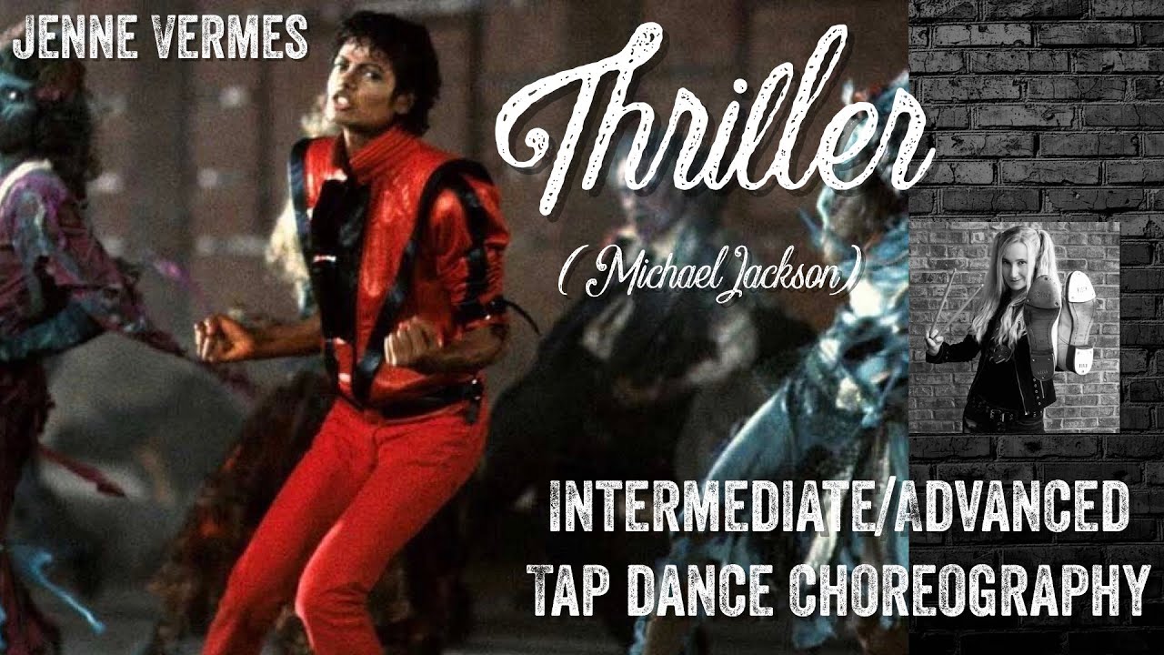 TAP DANCE TUTORIAL - THRILLER (Michael Jackson) - Intermediate/Advanced Choreography -Halloween!!