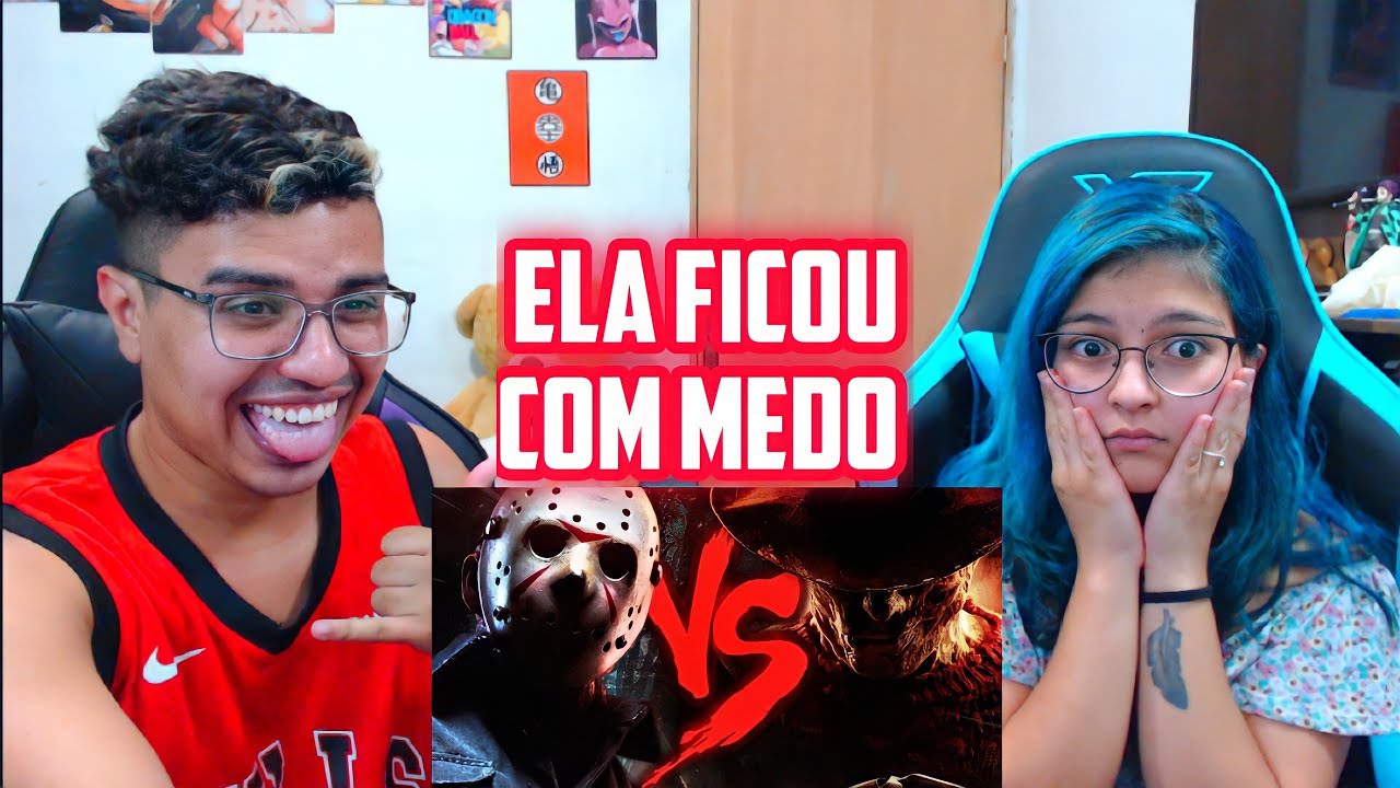 REAGIMOS AO Freddy Krueger VS. Jason Voorhees | Duelo de Titãs (ESPECIAL de TERROR)