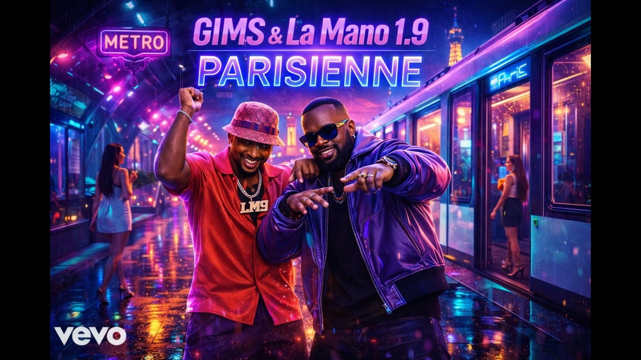 Gims & La Mano 1.9 – PARISIENNE (Official Music)