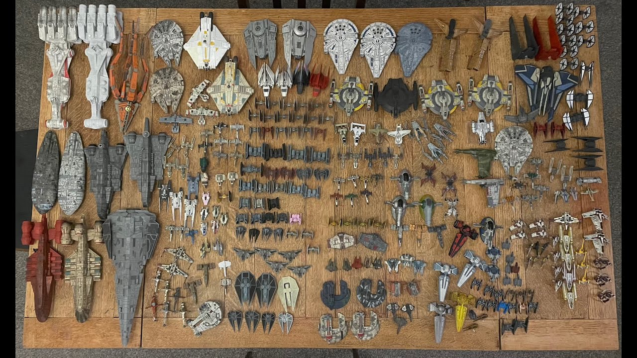 My complete X-Wing miniatures collection 2022