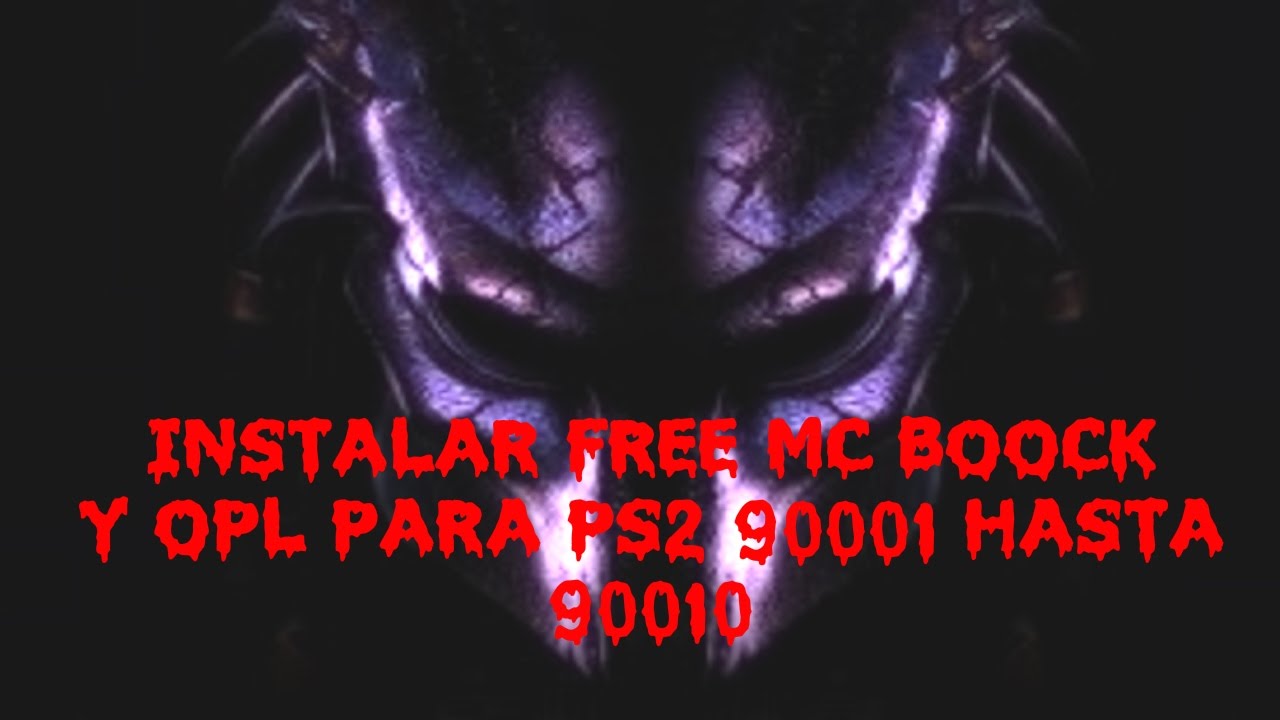 FRER MCBOOT Y OPL PARA PS2 90001 Y 90010 EFECTIVO Y SEGURO