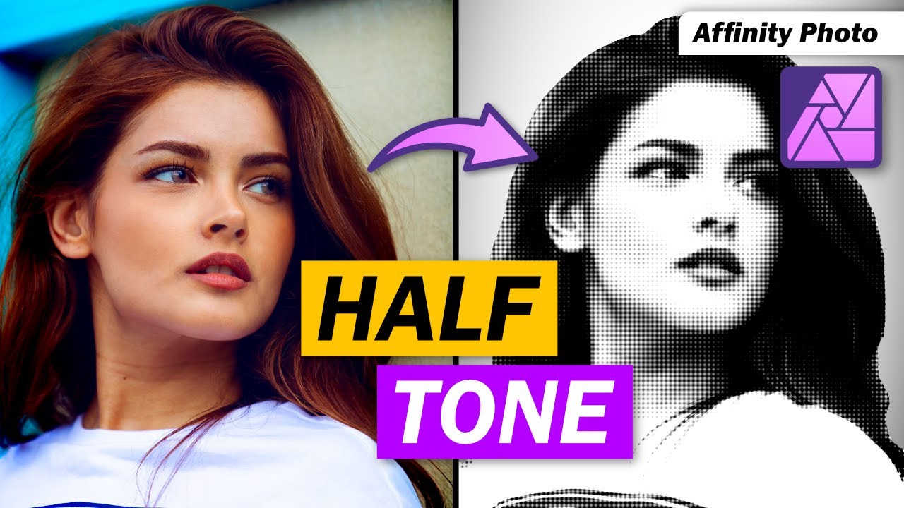 Half Tone Tutorial for Affinity Photo