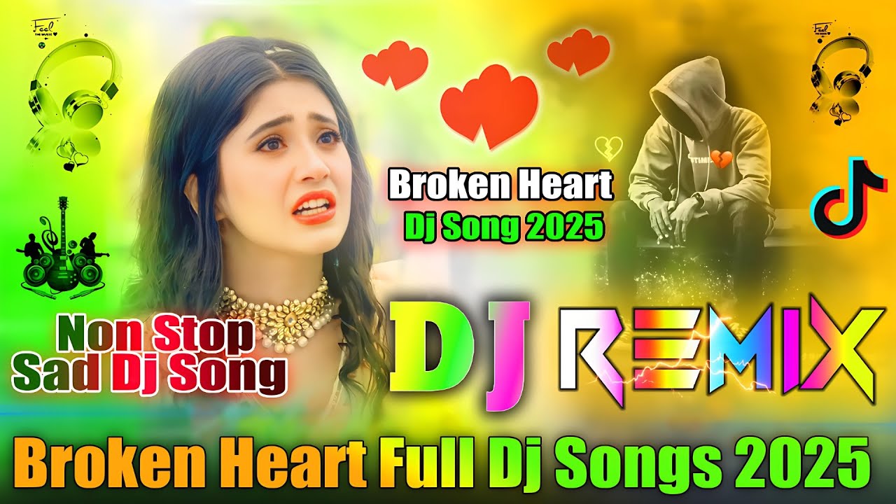Broken Heart Full Dj Songs💞Hard Bass💞Non Stop Dj Song💔Sad Hindi Dj Songs💞Dj Vishal Bhai