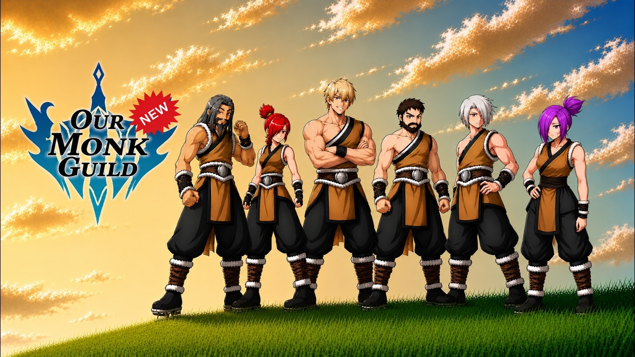 Our Adventurer Guild - ONLY MONK CHALLENGE! Pt8